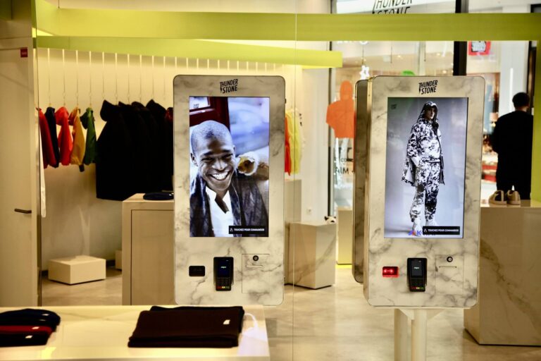 Thunder Stone multi-brand product catalogue and touchscreen shopping experience