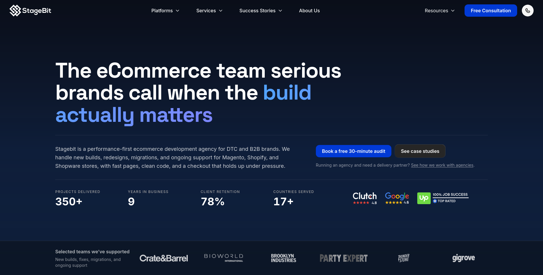Stagebit - Shopware extension partner