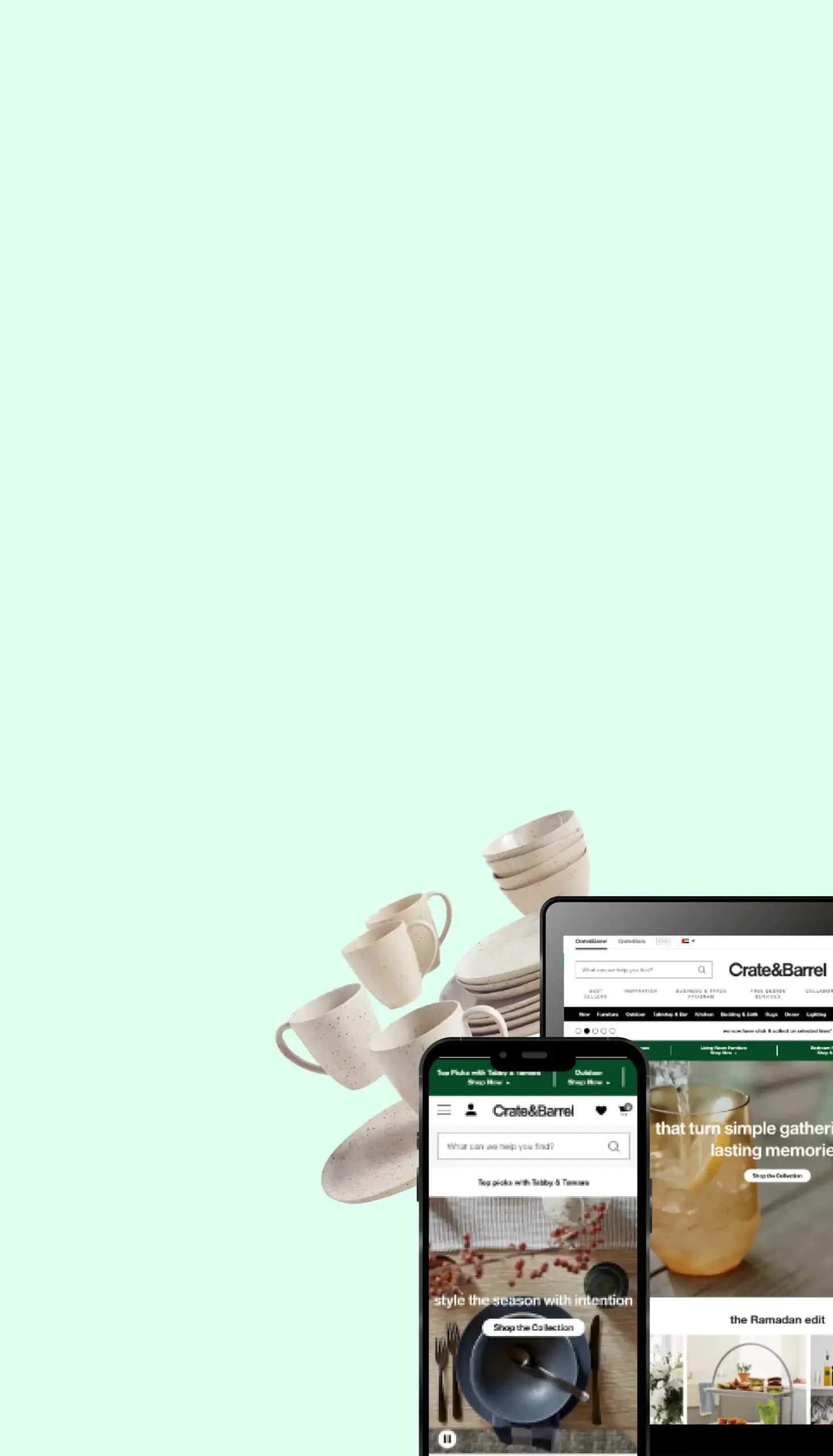 Magento 2 ecommerce development for Crate & Barrel’s Middle East franchise