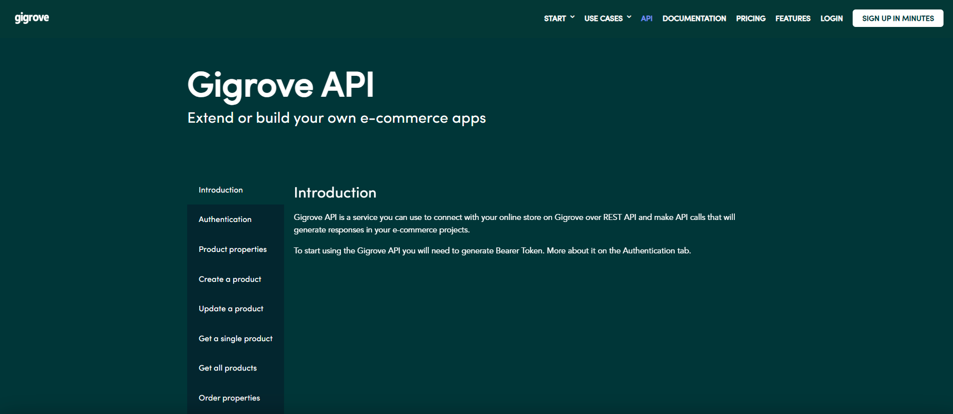 Gigrove multi-vendor marketplace interface