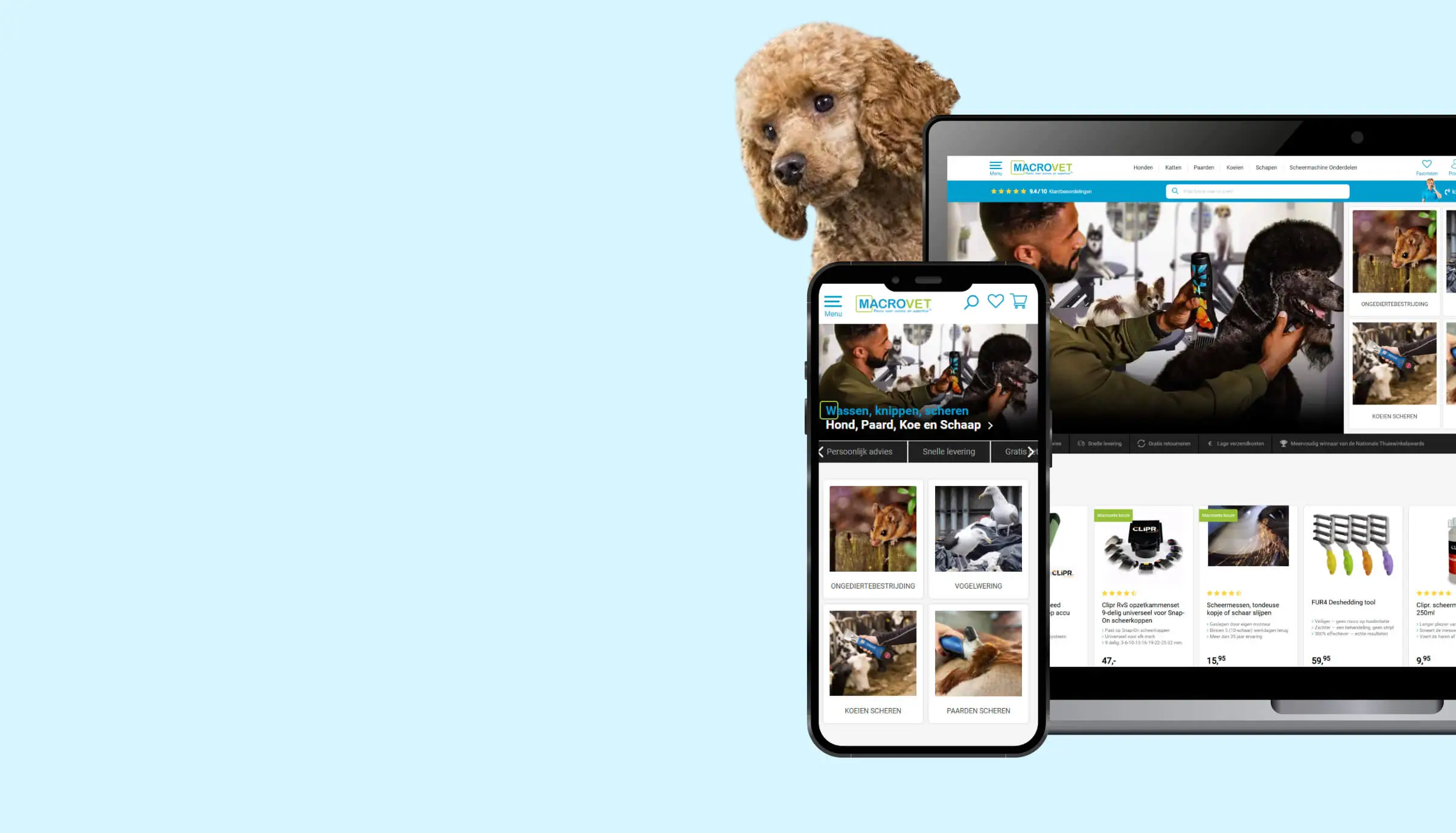 Magento 1 to Shopware 6 Migration for Macrovet.nl — Zero Downtime, 100% Data, 90+ Performance