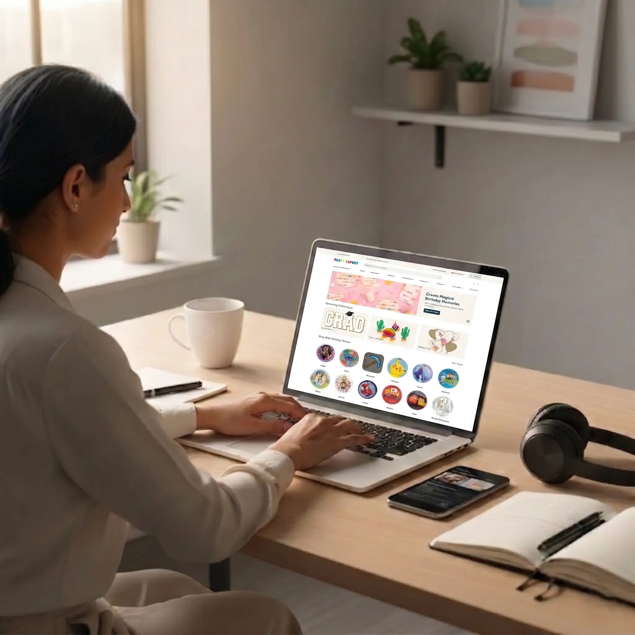 Shopify store setup workflow illustration for EU DTC brands