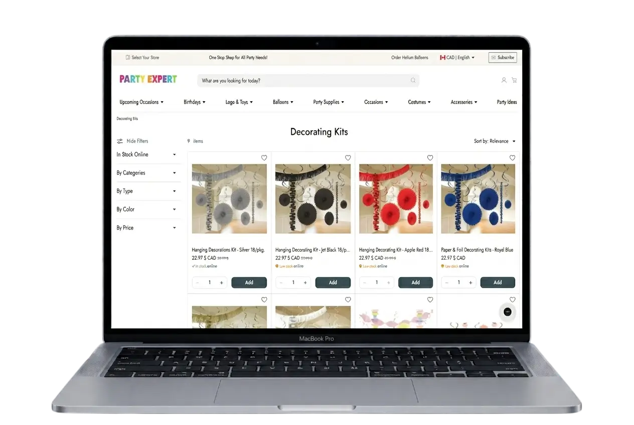 shopify development